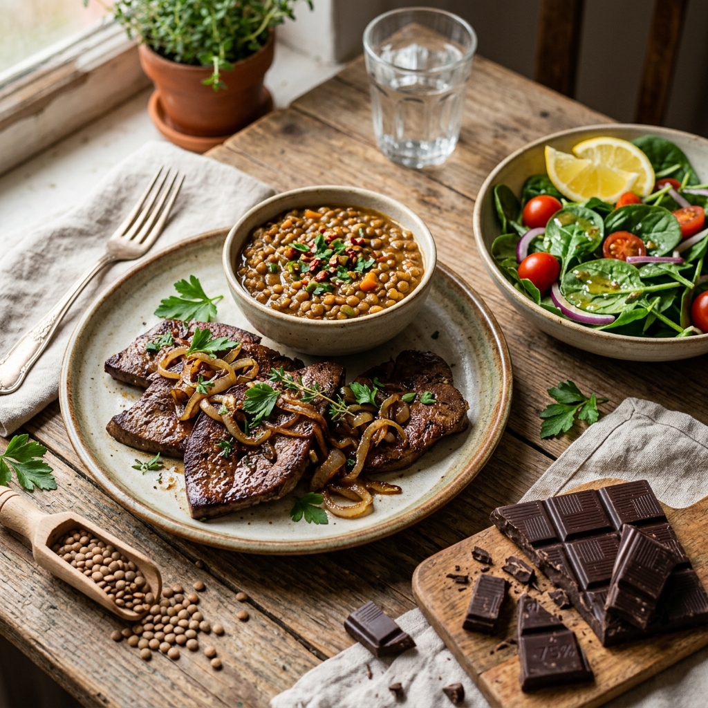 aliments riches en fer